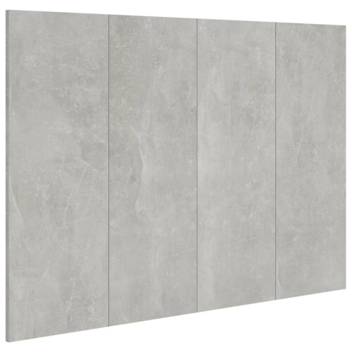 VidaXL (concrete grey) vidaXL Bed Headboard Bedroom Bed Header Decorative Headboard Engineered Wood