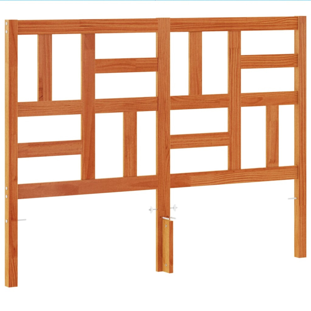 Vidaxl (185.5 X 104 Cm) Bed Headboard Home Bedroom Decorative Bed Header Panel Solid Wood Pine