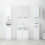 VidaXL (white) vidaXL Bathroom Cabinet Set 5 Piece Engineered Wood Vanity Unit Multi Colours 3