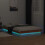 VidaXL (120 x 190 cm) vidaXL LED Bed Frame Mattress Foundation Bedstead Platform Bed Base Solid Wood 5
