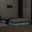 VidaXL (120 x 200 cm) vidaXL LED Bed Frame Mattress Foundation Bedstead Platform Bed Base Solid Wood 5