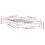 VidaXL (90 x 200 cm) vidaXL LED Bed Frame Mattress Foundation Bedstead Platform Bed Base Solid Wood 4