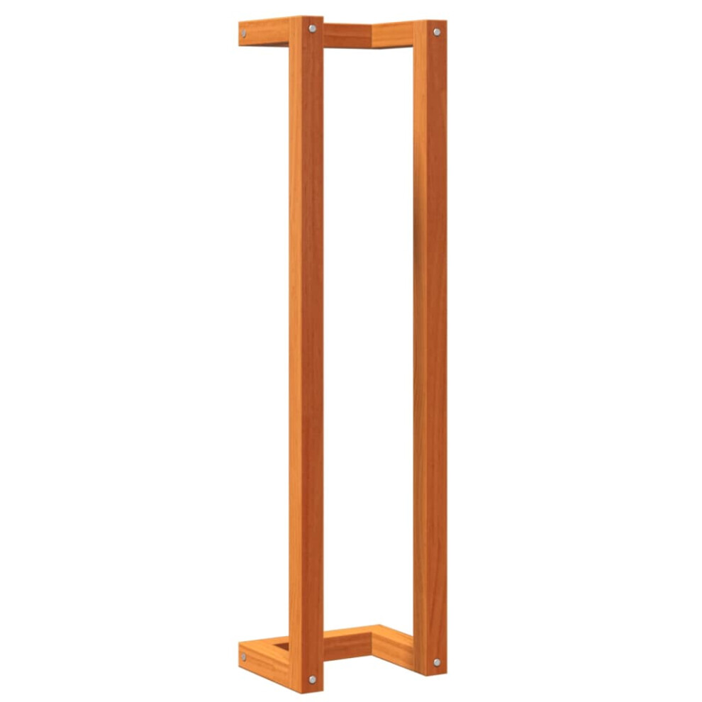 Vidaxl (23 X 18 X 90 Cm) Solid Wood Pine Towel Rack Wall-Mounted Towel Hanger Holder Rack Shelf