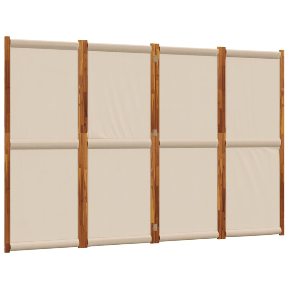 Vidaxl (Taupe, 280 X 180 Cm) Room Divider Wall Partition Screen Panel Room Separator Privacy Screen