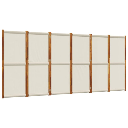 VidaXL (light grey, 420 x 180 cm) vidaXL Room Divider Wall Partition Screen Panel Room Separator Privacy Screen 1