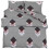 VidaXL vidaXL Bettwäsche-Set Grau 155x220 cm Baumwolle 2