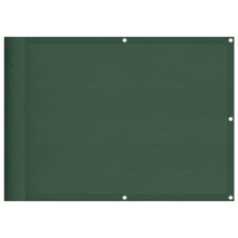 (dark green, 75 x 800 cm) vidaXL Balcony Screen Outdoor Privacy Screen Fence Patio Screen Oxford Fabric