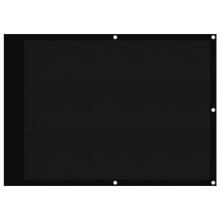 (black, 75 x 800 cm) vidaXL Balcony Screen Outdoor Privacy Screen Fence Patio Screen Oxford Fabric