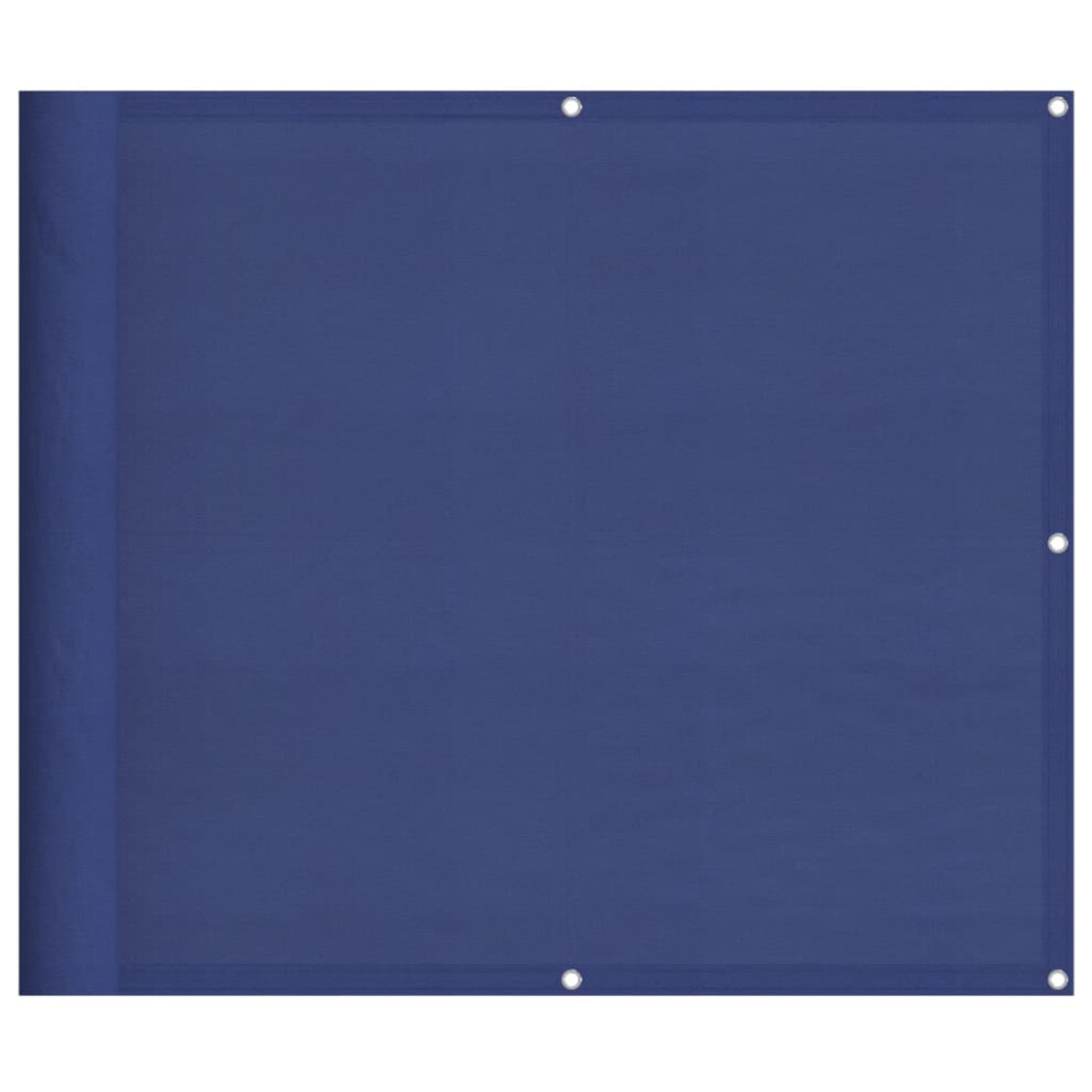 Vidaxl (Blue, 90 X 1000 Cm) Balcony Screen Outdoor Privacy Screen Fence Patio Screen Oxford Fabric