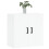 VidaXL (white) vidaXL Wall Cabinet Wall Display Cabinet High Gloss White Engineered Wood 3