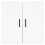 VidaXL (white) vidaXL Wall Cabinet Wall Display Cabinet High Gloss White Engineered Wood 5