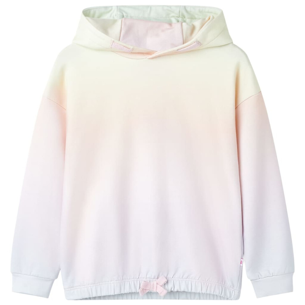 (140) Kids' Hoodie Sweatshirt Children's Pullover Kids' Hoodie Clothes Star White