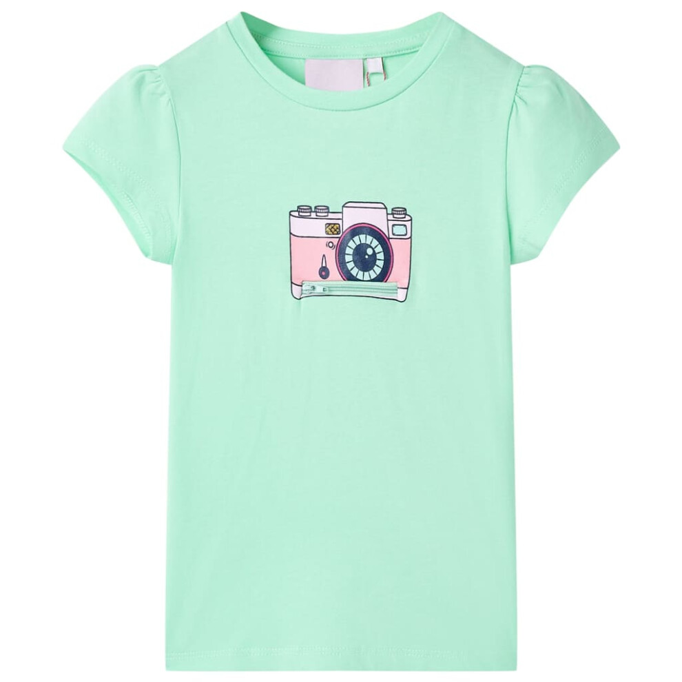 (green, 140) Kids' T-shirt Short Sleeves Tee Children T Shirt Toddler Top Dark Pink 140