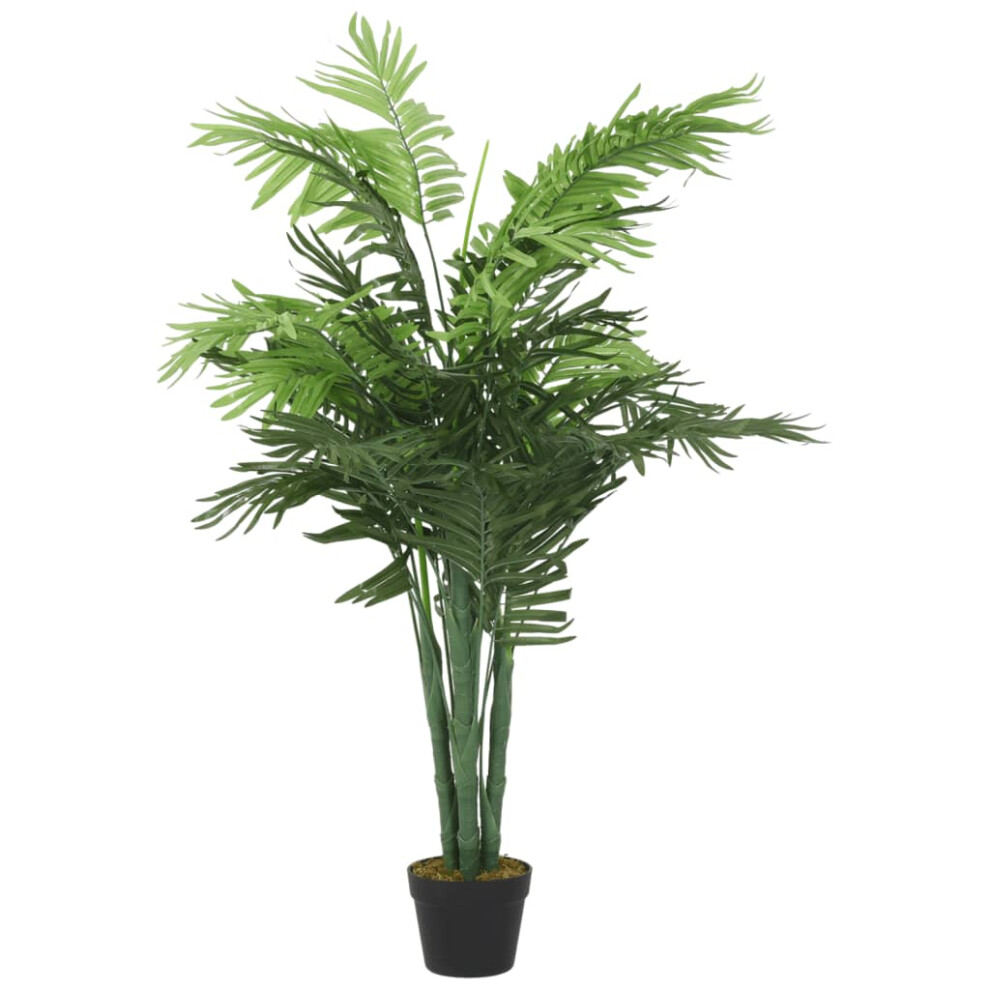 Vidaxl (80 Cm) Artificial Palm Tree Fake Plant Tree Artificial Plant 28 Leaves Green