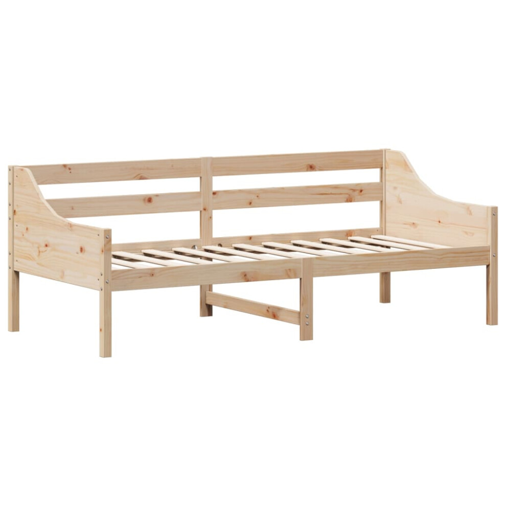 (100 x 200 cm) vidaXL Day Bed Sofa Bed Frame Daybed Couch Bedroom Guest Bed Solid Wood Pine