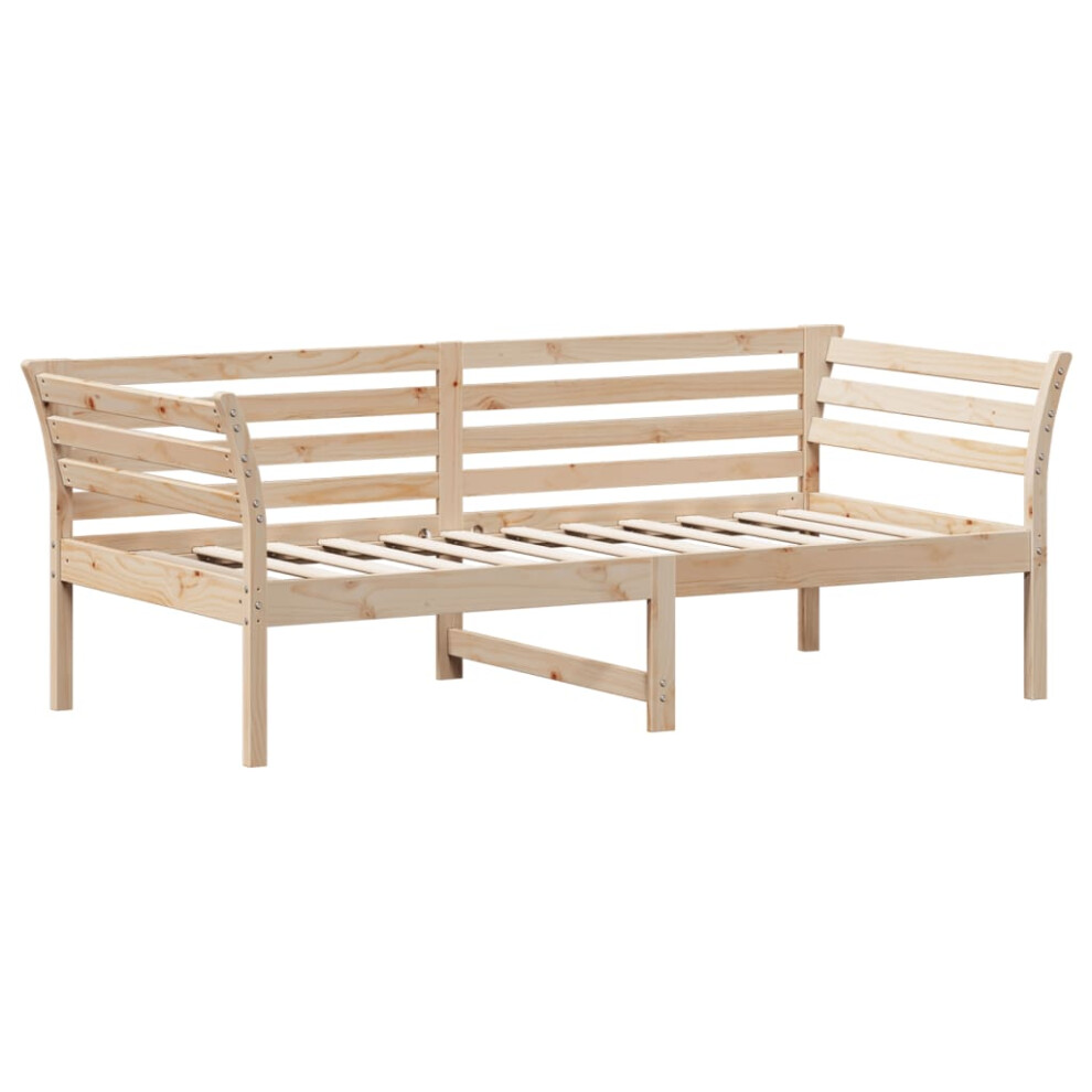 (natural, 90 x 190 cm) vidaXL Day Bed Sofa Bed Daybed Couch Guest Bed White 80x200 cm Solid Wood Pine