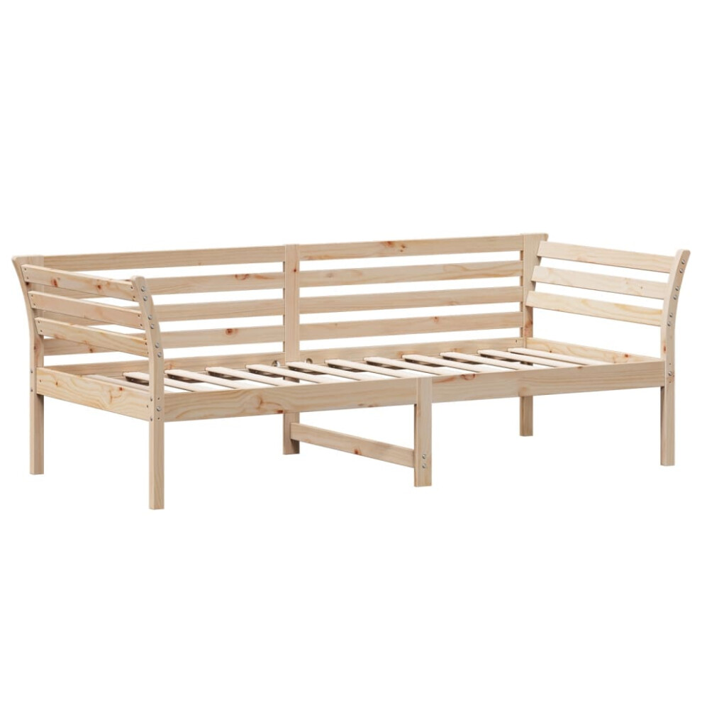 (natural, 100 x 200 cm) vidaXL Day Bed Sofa Bed Daybed Couch Guest Bed White 80x200 cm Solid Wood Pine