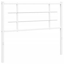 (white, 107 cm) vidaXL Metal Headboard Bedroom Home Decor Bed Header Bed Headboard Black 90 cm