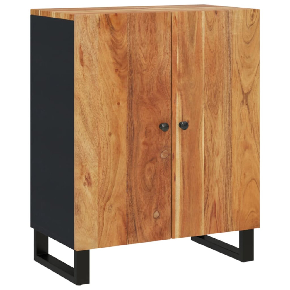 Vidaxl Solid Wood Acacia Sideboard Wooden Side Cabinet Cupboard Home Organiser
