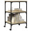 VidaXL vidaXL Printer Stand 3-Tier Office Printer Table Sonoma Oak Engineered Wood 5