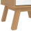 VidaXL vidaXL Bedside Cabinet Nightstand Bed Table White and Brown Solid Wood Pine 11