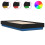 VidaXL vidaXL Bed Frame with LED Lights Home Bed Base Black 75x190 cm Small Single 1