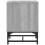 VidaXL vidaXL Bedside Cabinets with Glass Doors Bed Side Table 2 pcs Grey Sonoma 8