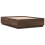 VidaXL vidaXL Bed Frame with LED Lights Bed Brown Oak Small Double Engineered Wood 3