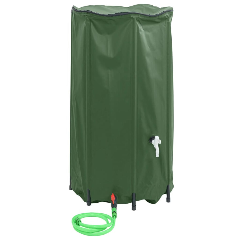 Vidaxl Water Tank With Tap Foldable Water Container Water Storage 380 L Pvc