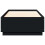 VidaXL vidaXL Bed Frame with LED Lights Home Bed Base Black 90x200 cm Engineered Wood 6
