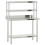 VidaXL vidaXL Kitchen Work Table with Overshelf Prep Catering Table Stainless Steel 2