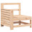 VidaXL vidaXL Garden Armrest Sofa Outdoor Sofa Sectional Sofa Couch Solid Wood Pine 1
