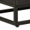 VidaXL vidaXL Bedside Cabinet Nightstand Bed Table Black Solid Wood Mango and Iron 8