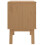 VidaXL vidaXL Bedside Cabinet Nightstand End Table Bed Table Brown Solid Wood Pine 8