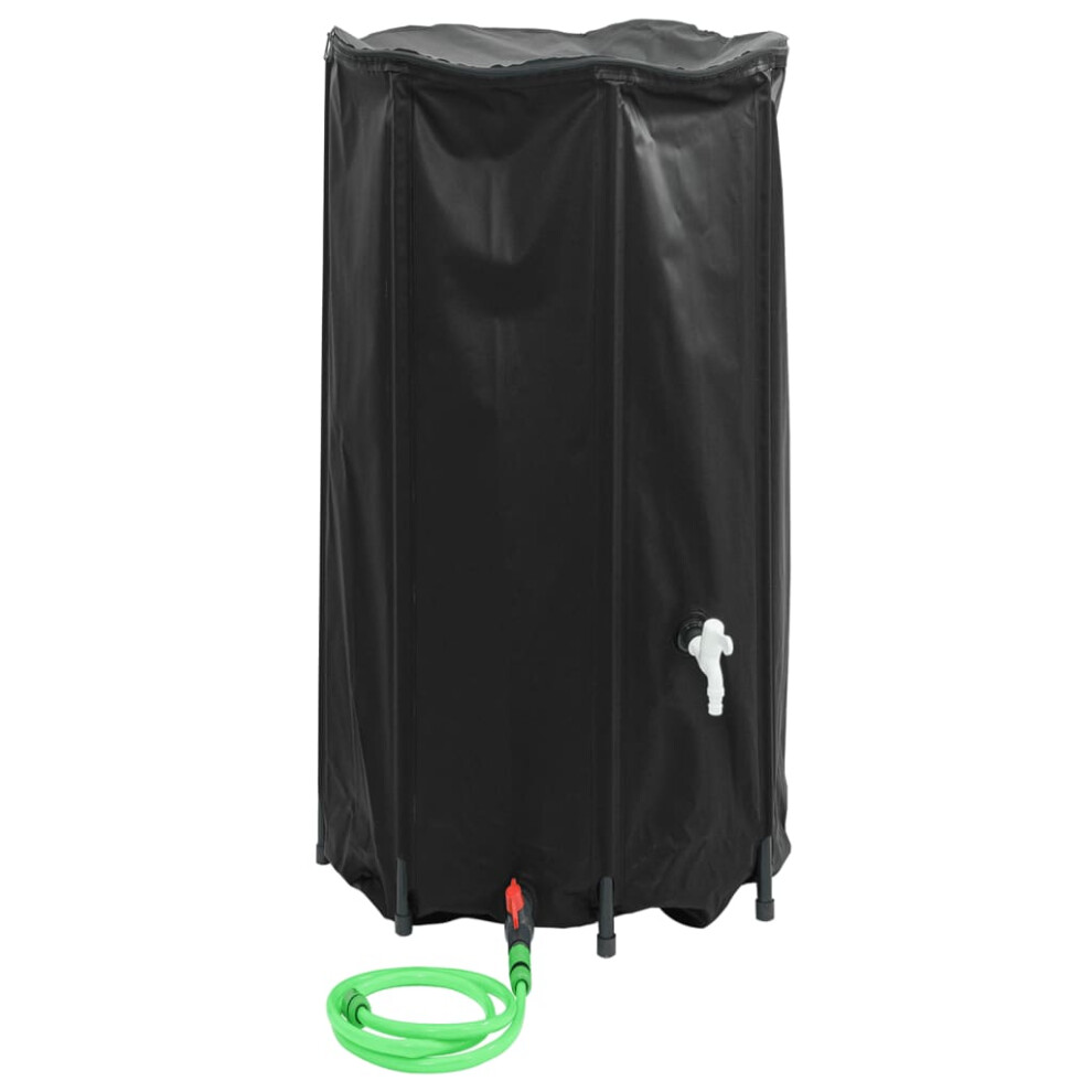 vidaXL Water Tank with Tap Foldable Water Container Water Storage 380 L PVC