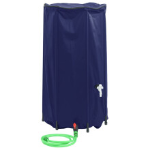 vidaXL Water Tank with Tap Foldable Water Container Water Storage 100 L PVC