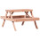 VidaXL vidaXL Picnic Table Outdoor Dining Table Patio Garden Table Solid Wood Douglas 1