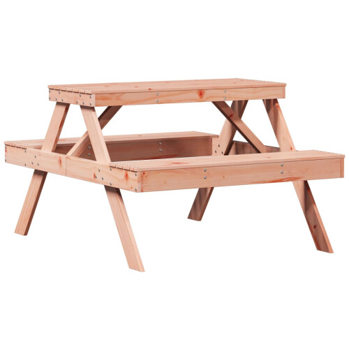 VidaXL vidaXL Picnic Table Outdoor Dining Table Patio Garden Table Solid Wood Douglas