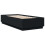 VidaXL vidaXL Bed Frame with LED Lights Bed Base Black 100x200 cm Engineered Wood 3