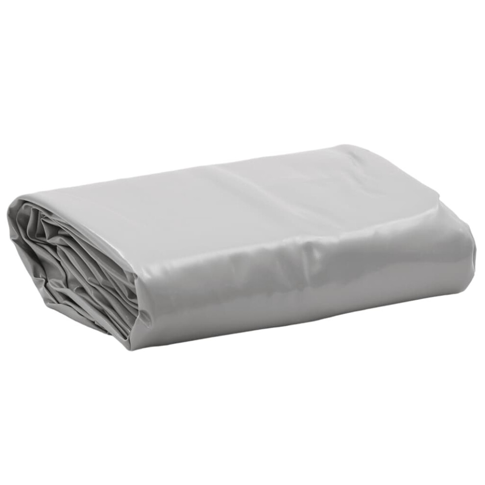 vidaXL Tarpaulin Ground Sheet Waterproof Camping Tarp Cover Grey 650 g/m²