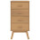 VidaXL vidaXL Bedside Cabinet Nightstand End Table Bed Table Brown Solid Wood Pine 7