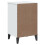 VidaXL vidaXL Bedside Cabinet VIKEN White Engineered Wood 8