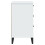 VidaXL vidaXL Bedside Cabinet VIKEN White Engineered Wood 7