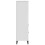 VidaXL vidaXL Bookcase Bookshelf Side Cabinet Storage Book Rack White Engineered Wood 7