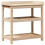 VidaXL vidaXL Potting Table with Shelves Potting Bench Plant Table Solid Wood Pine 2