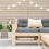 VidaXL vidaXL Garden Armrest Sofa with Cushion Outdoor Sectional Sofa Solid Wood Pine 3