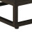 VidaXL vidaXL Bedside Cabinet Nightstand Bed Table Black Solid Wood Mango and Iron 8