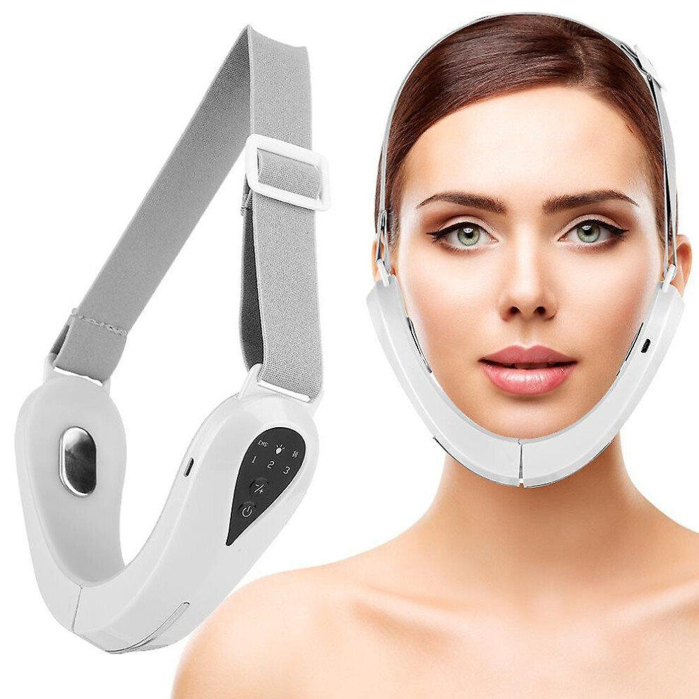 EMS Micro-Current Face Slimming Instrument Smart Face Lifting Firming V Face Slimming Facial Beauty