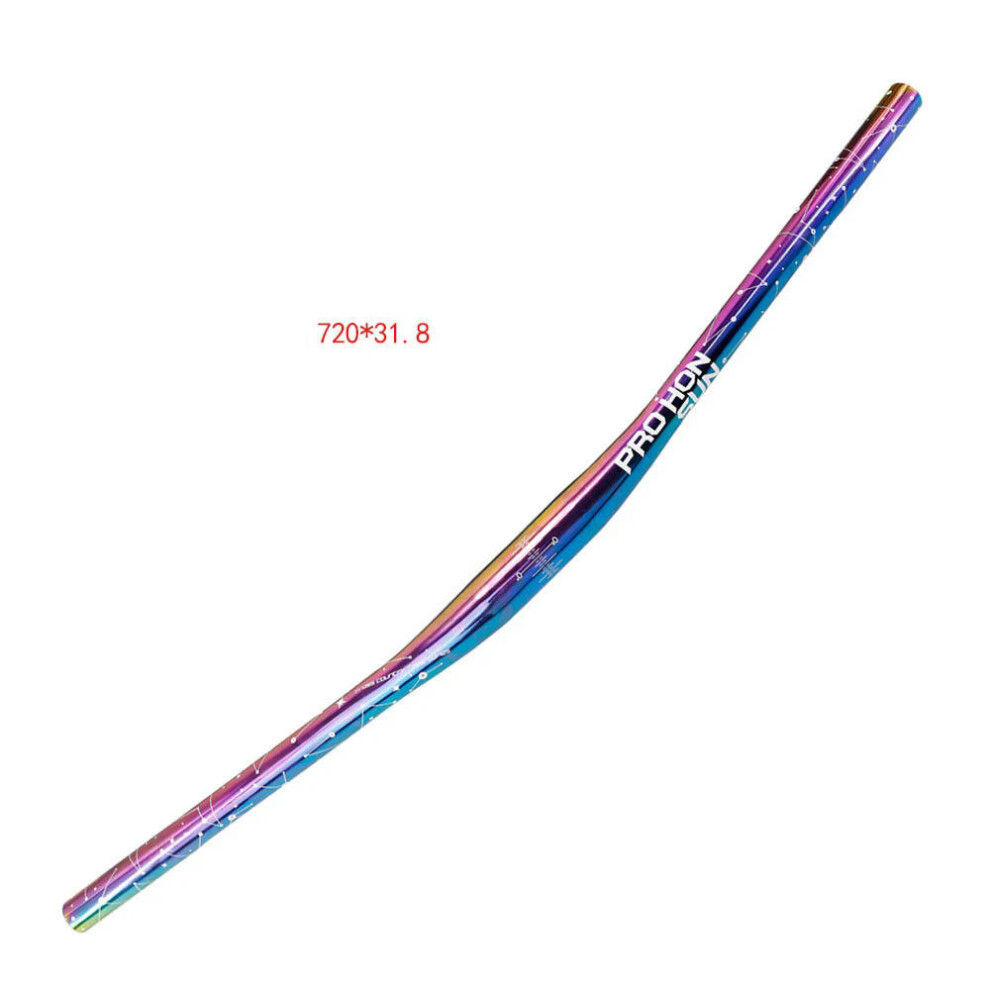 (720mm) Mountain Bikes Ultra-light handlebars Aluminium colour plated handlebars Horizontal Handlebar Swallow-shaped Handlebar 720mm