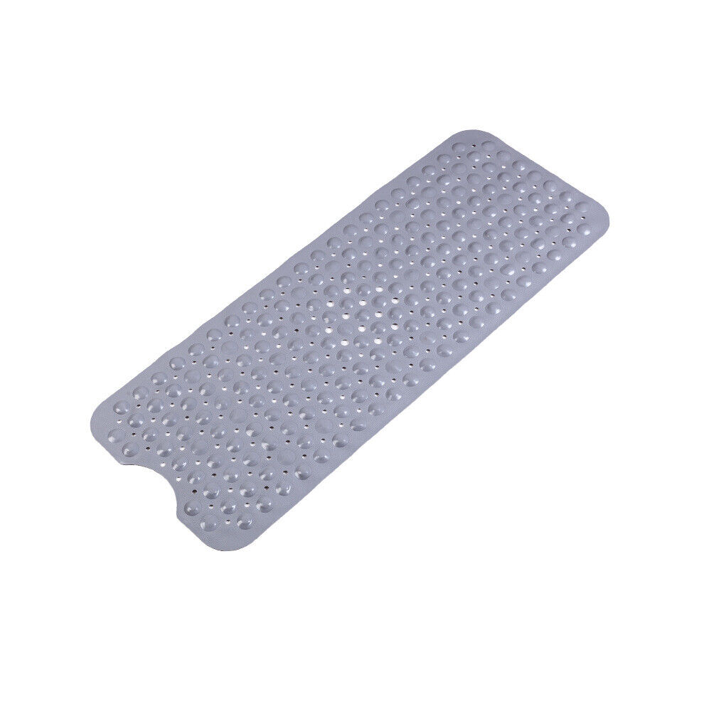 ((38 x 70) cm., GREY) Non Slip Anti-Mold Shower Mat Bathroom Rubber Mat